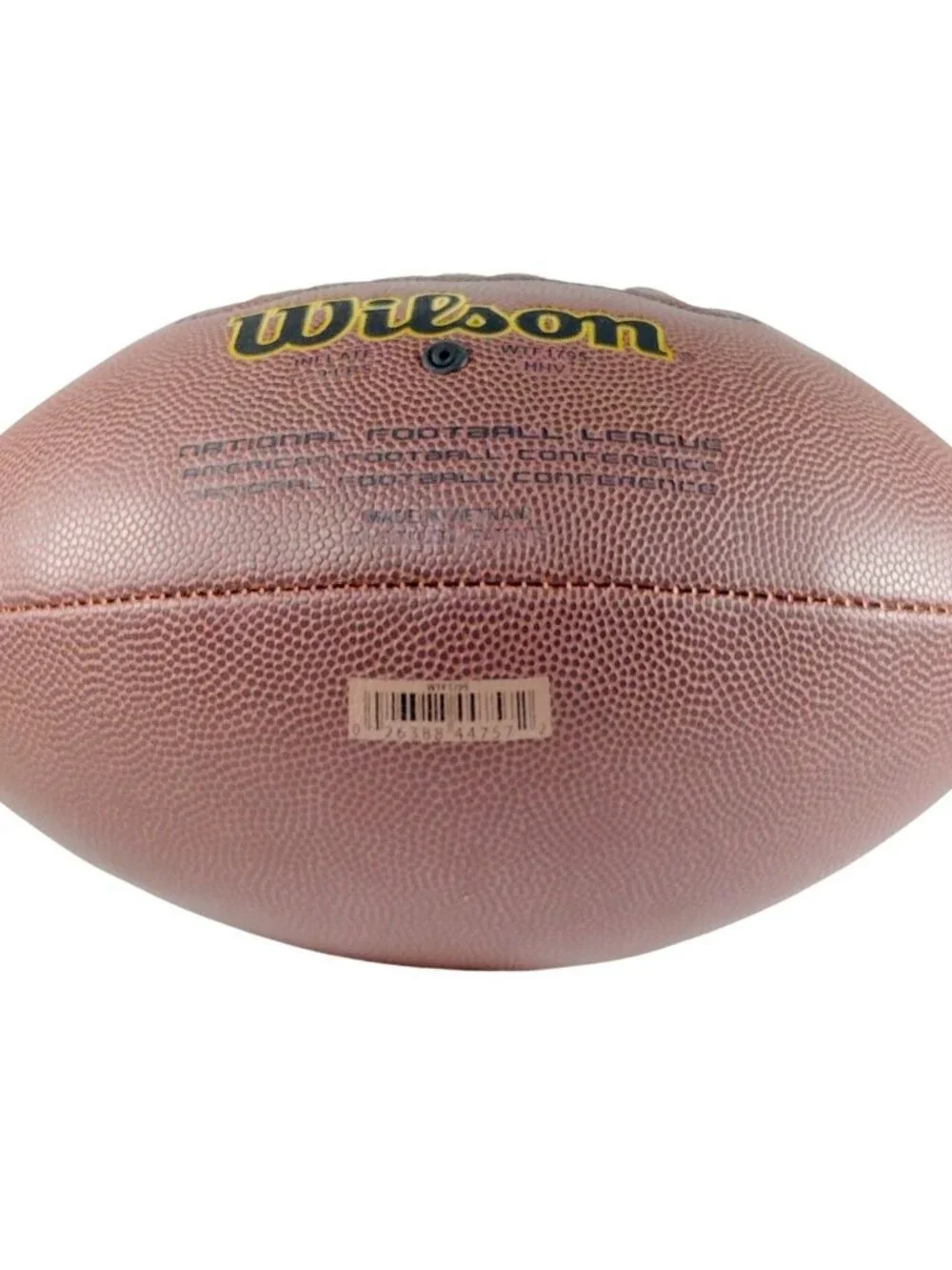 Adam Thielen Signed Wilson NFL Football Vikings Panthers Exact Proof COA